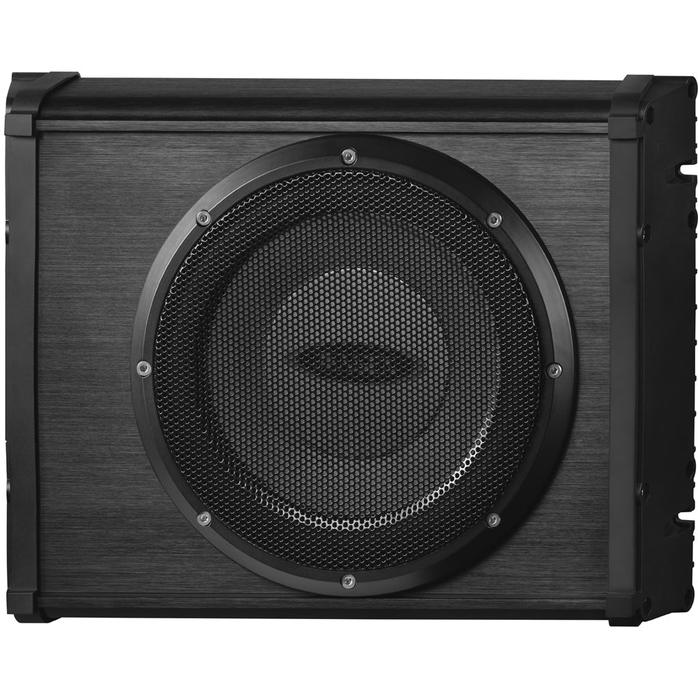 JENSEN 8-inch JMPSW800 subwoofer with 200W power output, featuring a black cone and durable surround for deep bass.