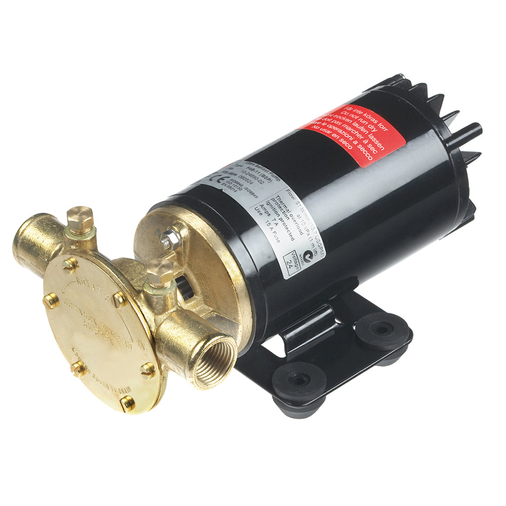 Johnson Pump Talulah ballast pump in 12V, 13.5 GPM flow rate, designed for marine ballast applications.