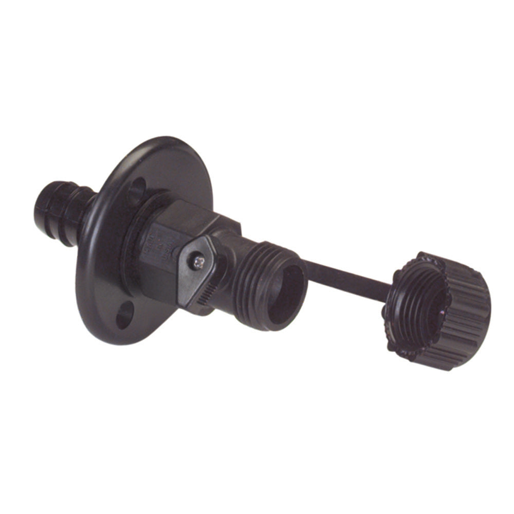 Johnson Pump bulkhead fitting for 3/4-inch hose, durable marine-grade fitting for secure hose connections