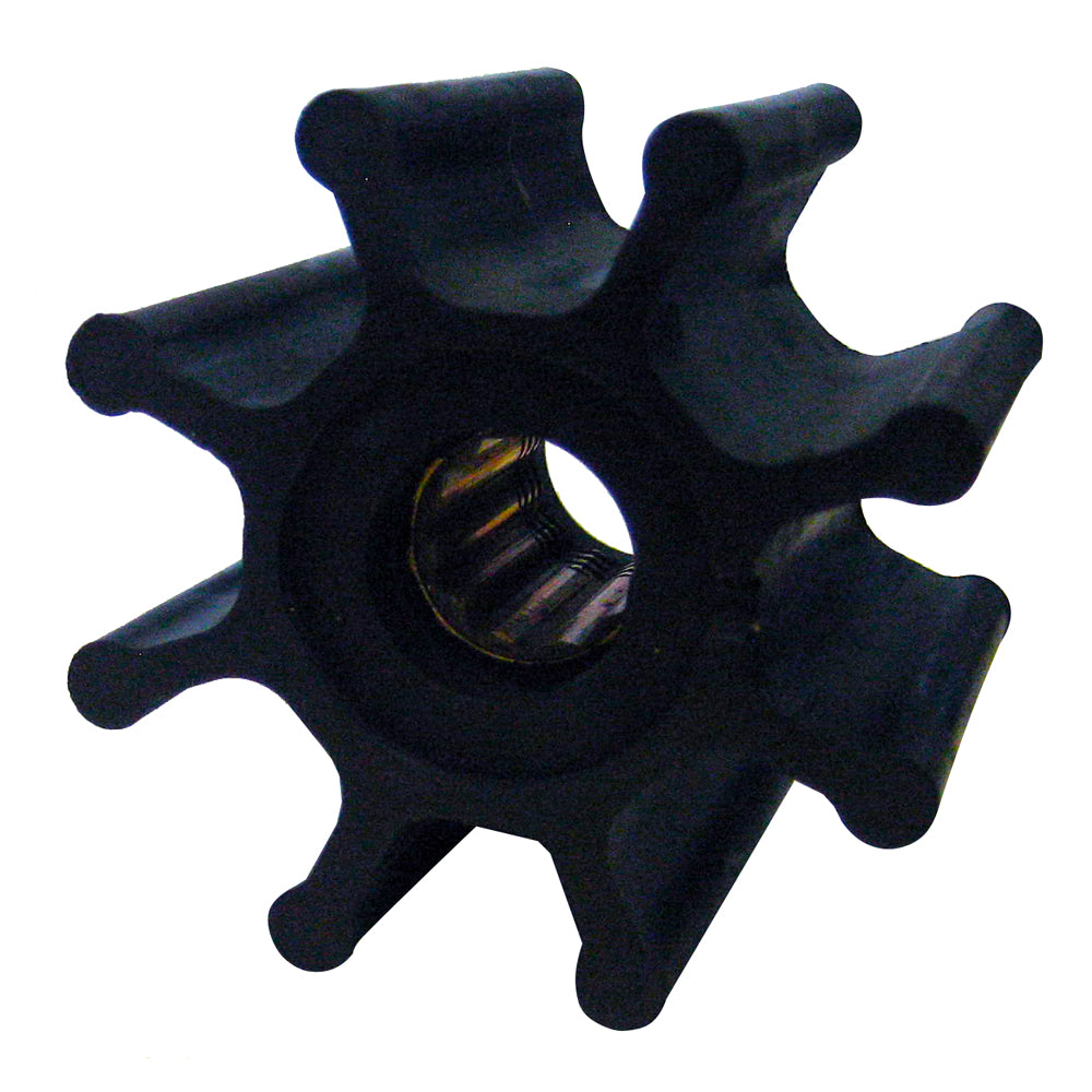 Johnson Pump 09-1028BT-1 F7B impeller, marine pump replacement part, with detailed blades and central hub for water circulation