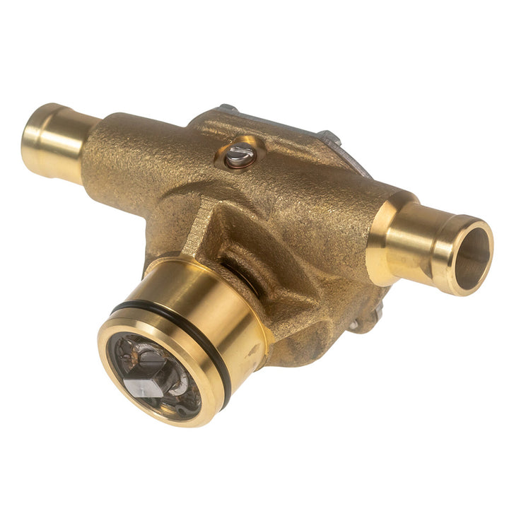Johnson Pump F4B-9 impeller pump OEM with flange mount, showing the durable impeller design for marine or industrial use.