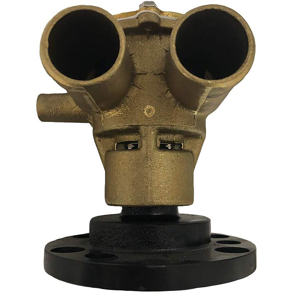 Johnson Pump F6B-9 impeller pump with OEM HS crankshaft, showing detailed view of the impeller and pump components.