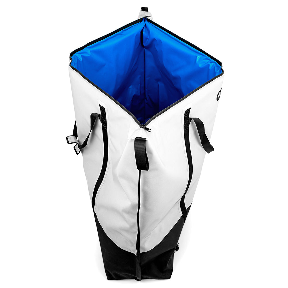 Kuuma Fish Bag 210 Quart cooler from Kuuma Products, with insulated exterior and convenient carry handles.