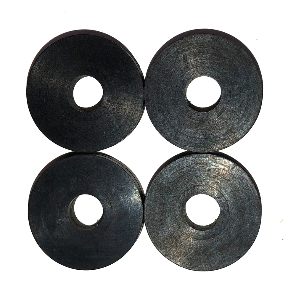 KVH Rubber Mounting Pad TV3 with four pads, used as a durable accessory for secure TV3 mounting applications.