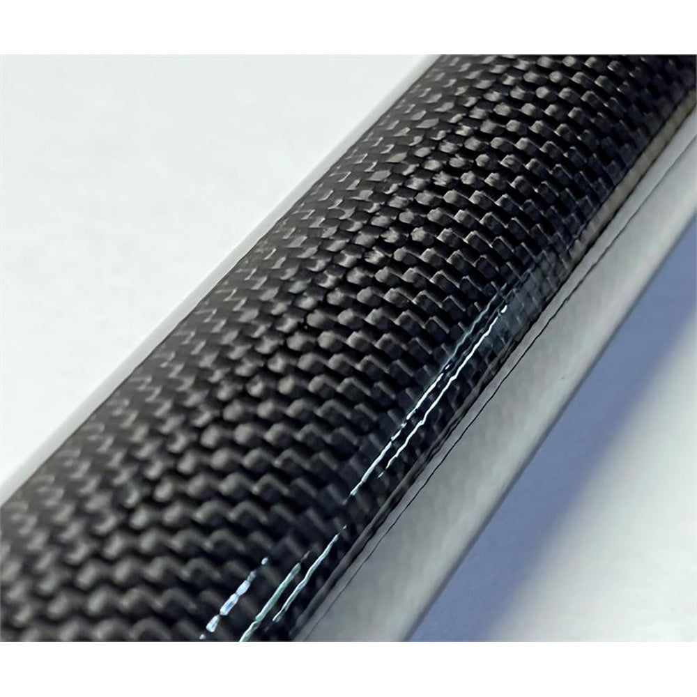 Lees 18 telescoping carbon fiber outrigger poles for Sidewinder mount, featuring lightweight, durable design for fishing boats.