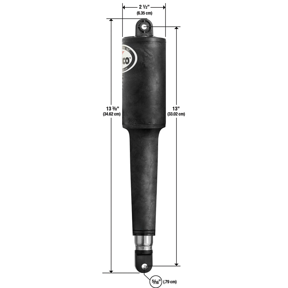Actionneur standard Lenco série 102 - 24 V - Course 4-1/4"