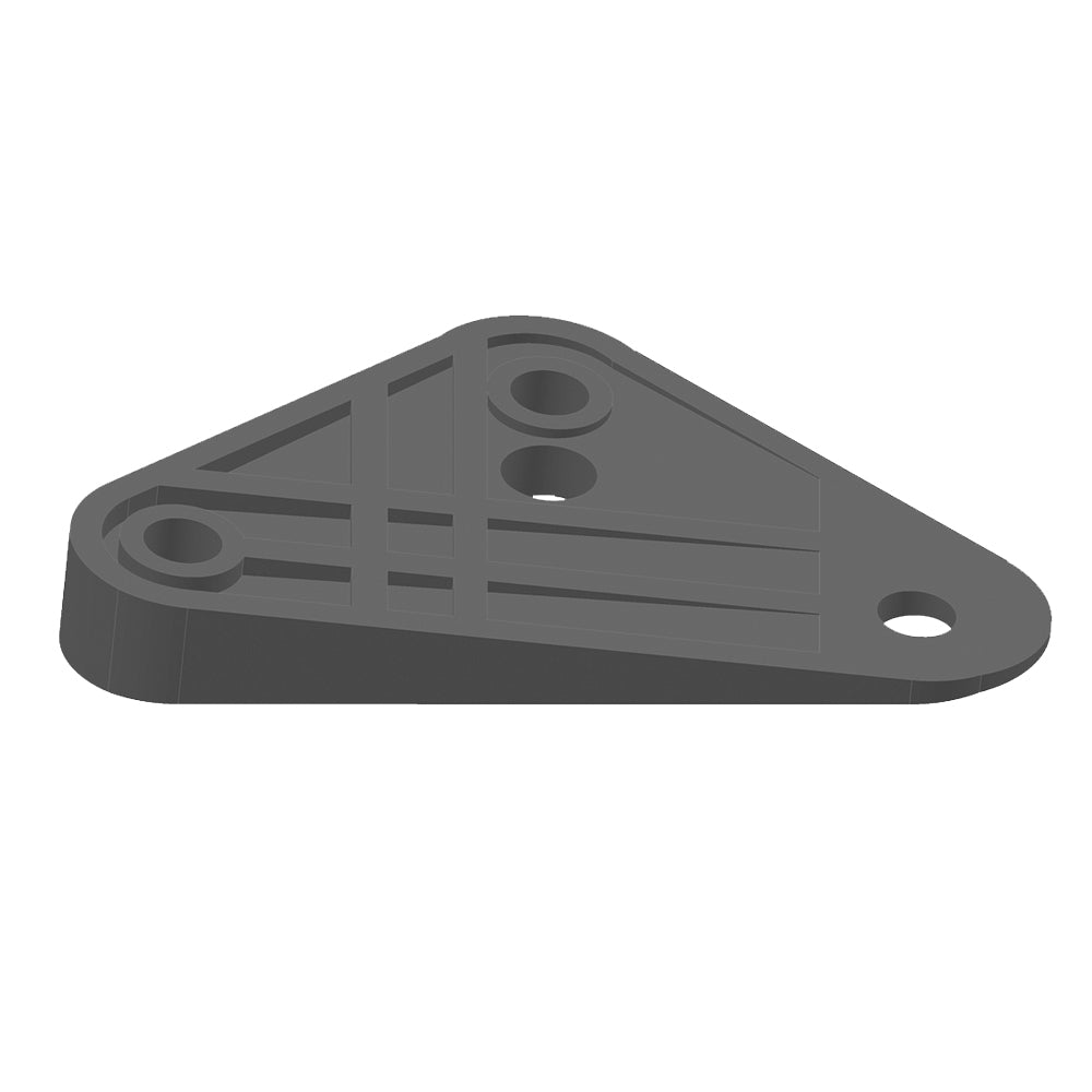 Lenco Marine 7-degree mounting shim for 118 and 119 trim tab brackets, used as trim tab accessories for boat adjustments.