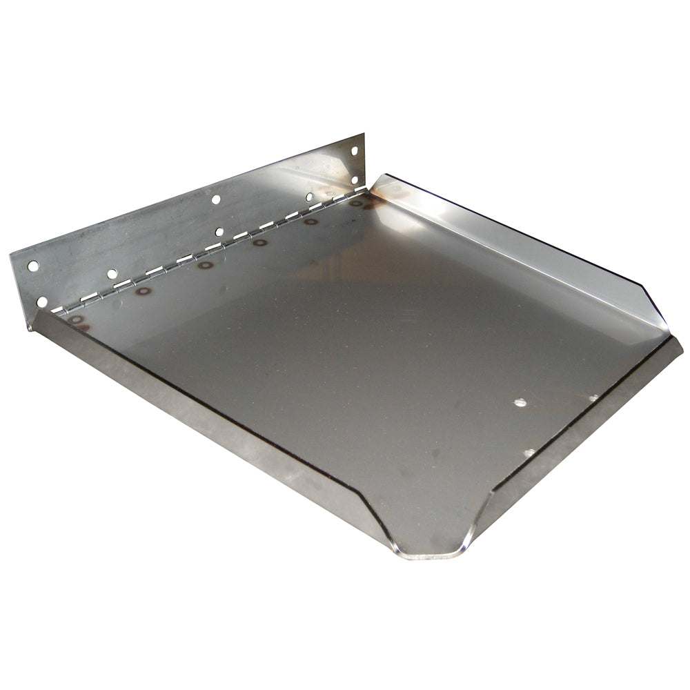 Lenco Marine Edgemount 12"x12" single 12-gauge replacement blade for trim tab accessories on boat surfaces.