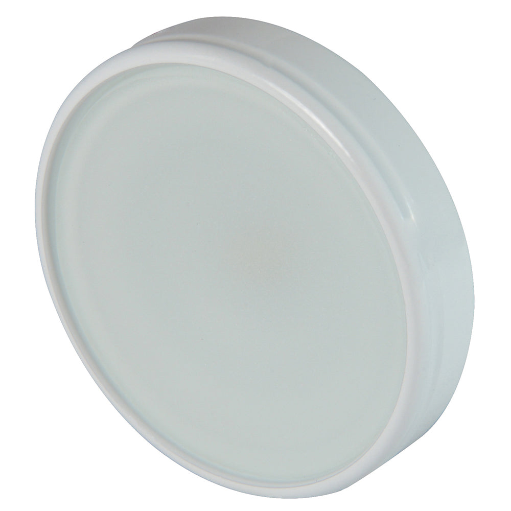 Lumitec Halo Flush Mount Down Light Spectrum RGBW - Boîtier blanc