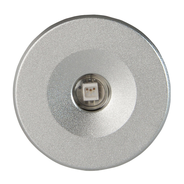 Lumitec Echo courtesy interior light with brushed housing and white LED illumination, designed for marine or vehicle use