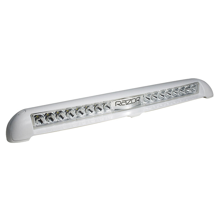 Lumitec Razor Light Bar Spot flush mount white LED light bar for vehicles, featuring durable construction and bright illumination.