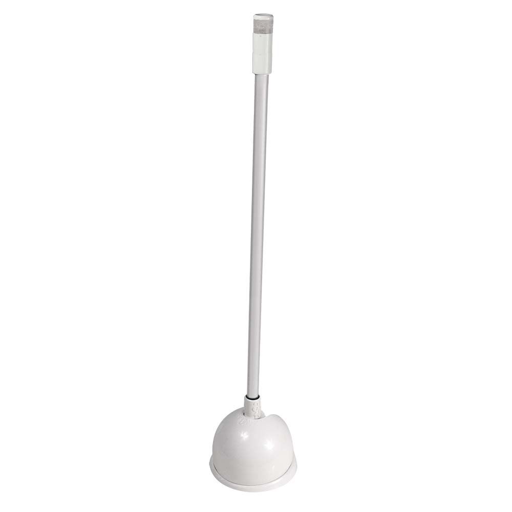 Lumitec Contour Anchor Light with 20-inch white shaft and white base, navigation light for boats and marine vessels.