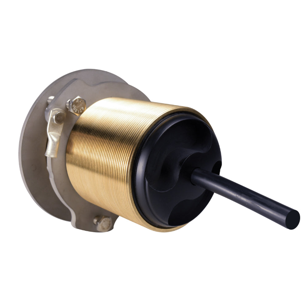 Lumitec SeaBlaze Typhoon underwater bronze thru-hull LED light with RGBW spectrum for marine lighting illumination