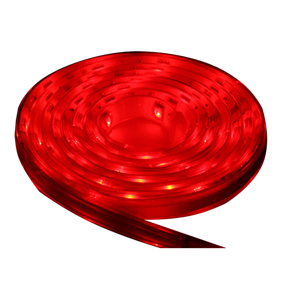 Bande lumineuse LED Lunasea étanche IP68 - Rouge - 5 m