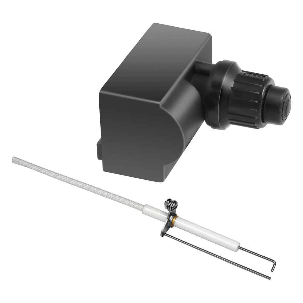 Magma electronic ignition assembly for deck and galley grills, model 10-960-R, shown installed on a cooking surface.