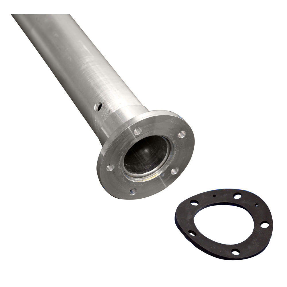 Maretron Non-Displacement Hull Focus Tube SAE 5-Bolt accessory with metal construction and five bolt holes for marine vessel installation.