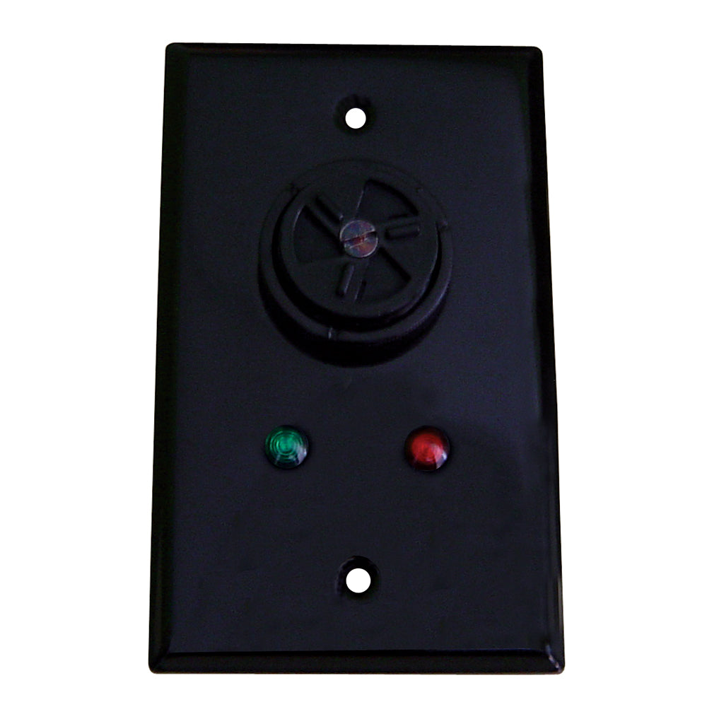 Maretron Alarm Module connected to NMEA cables and sensors used for marine system monitoring and alerts.