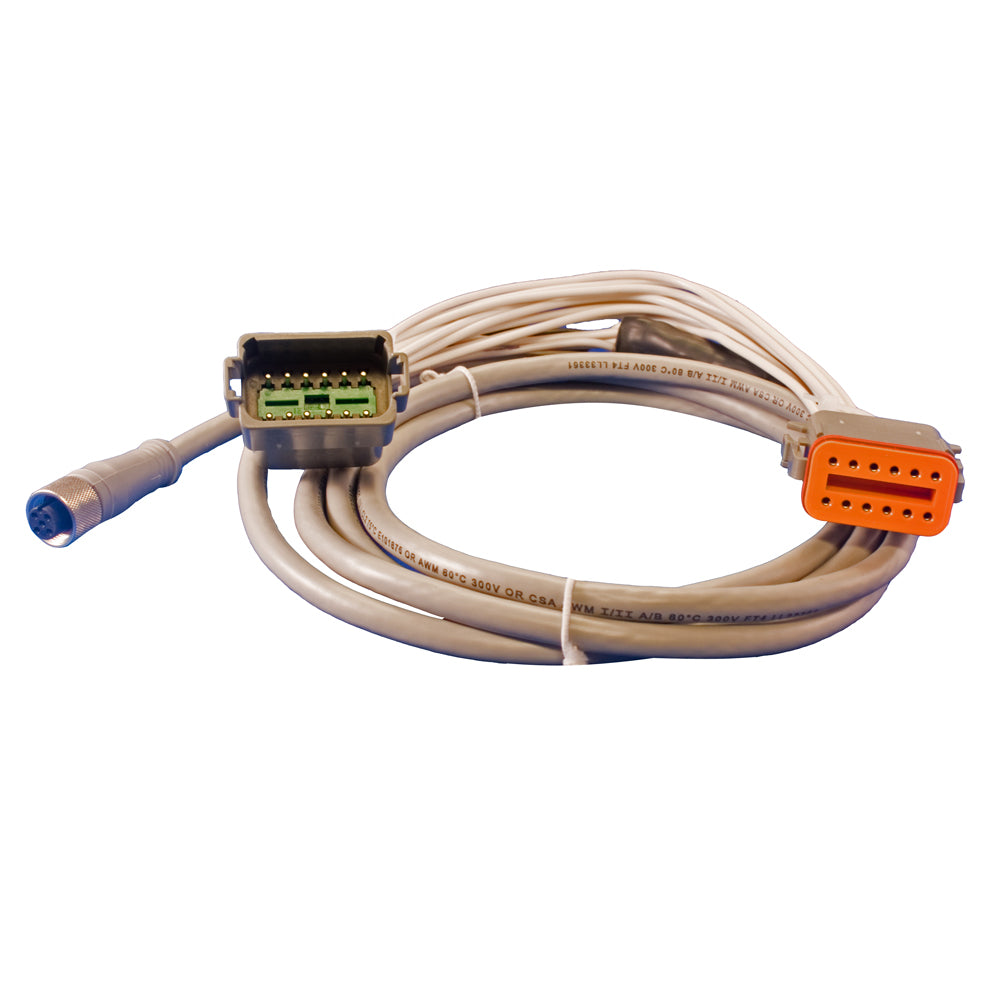 Maretron J2K100 Adapter Micro Female NMEA 12-pin connector for marine sensors and communication cables.