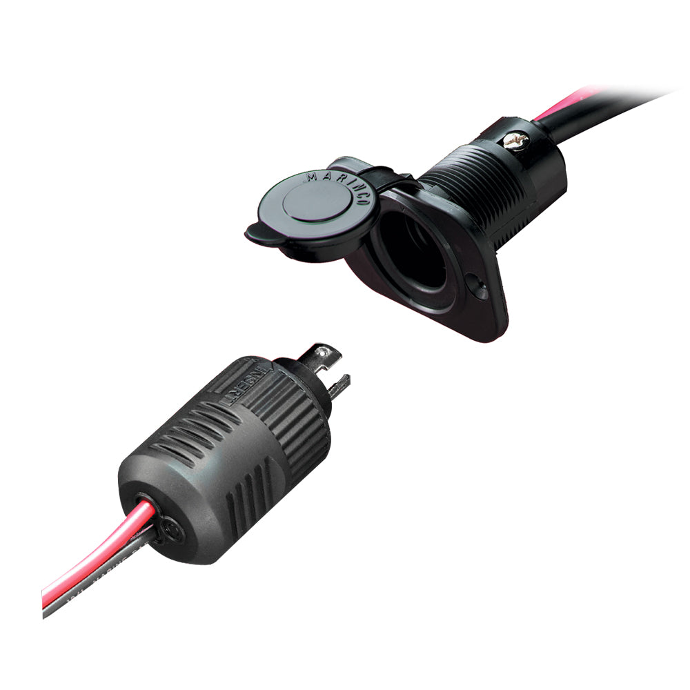 Marinco 12VCPS2 2-Wire ConnectPro Receptacle and Plug for marine electrical connections, durable accessories for boat power systems.