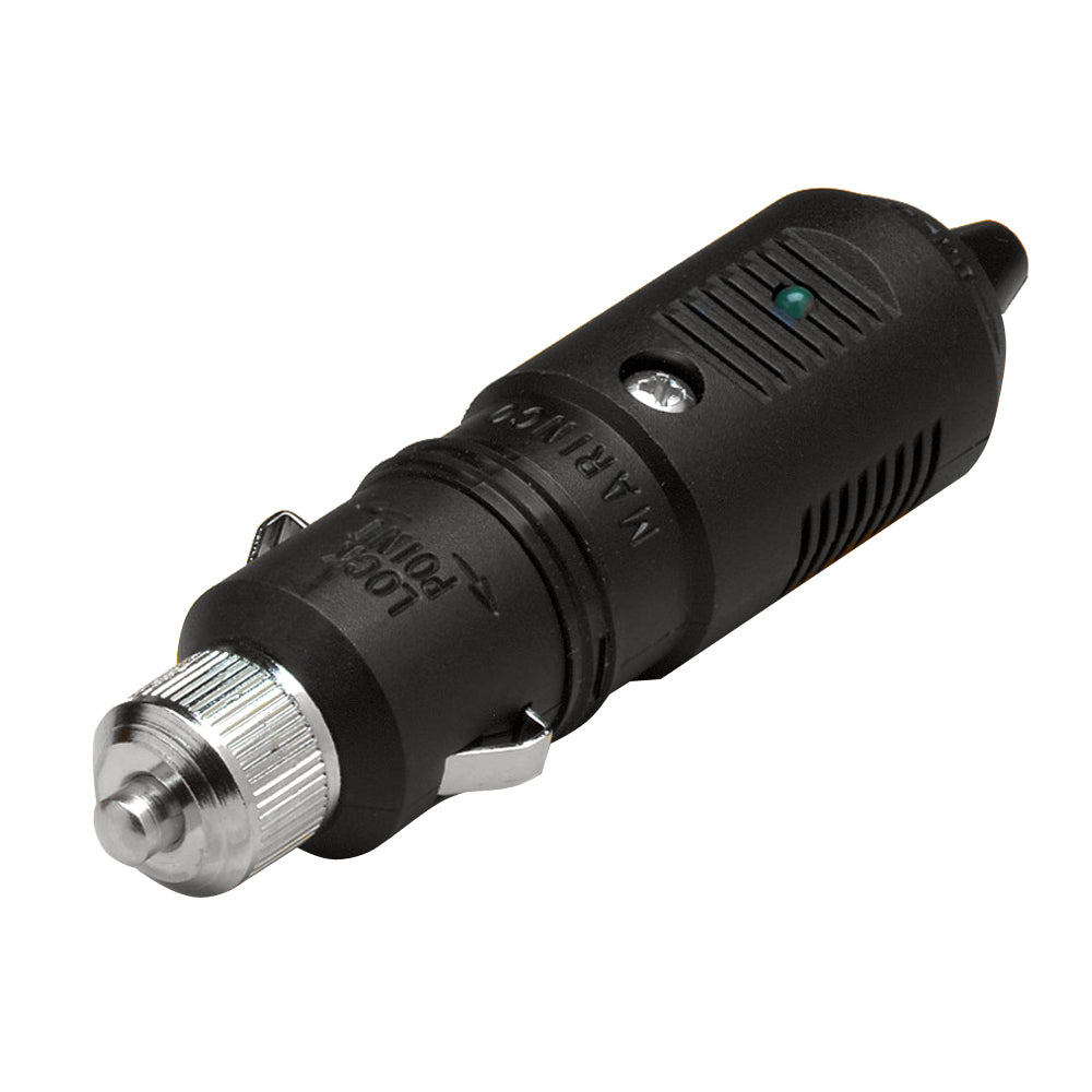 Marinco SeaLink Deluxe 12V plug accessory, marine-grade power connector with durable design for boat electrical systems