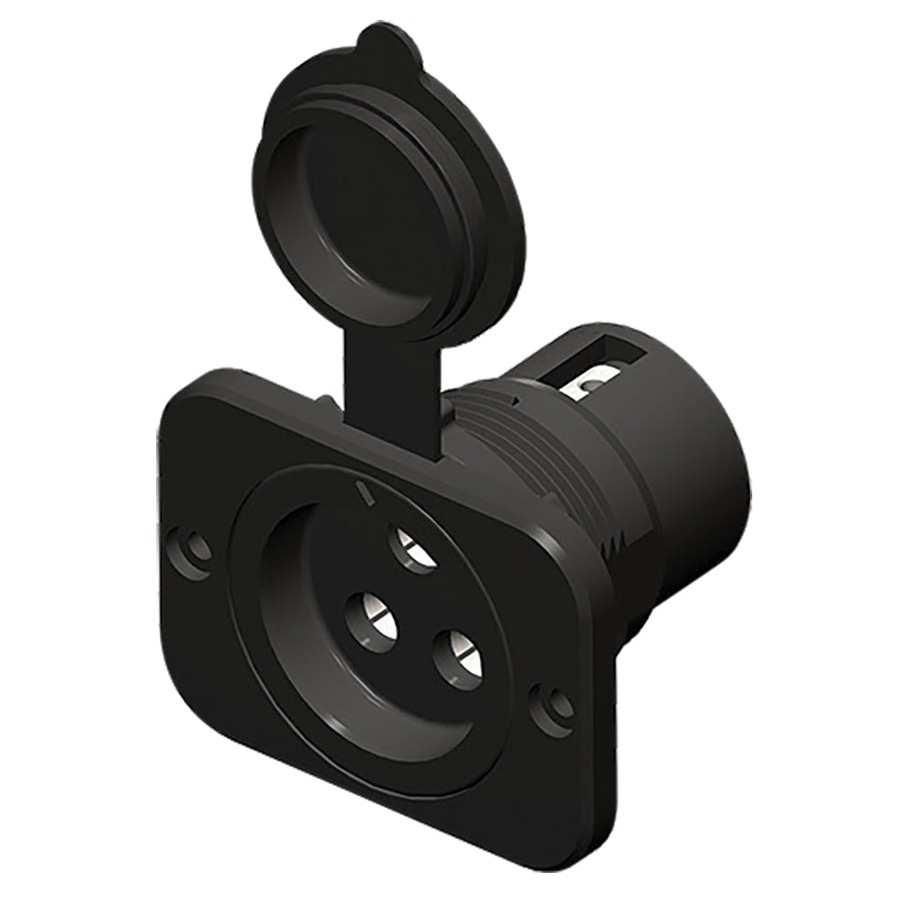 Marinco 70A trolling motor receptacle accessory with durable connector and wiring for marine trolling motor setups.