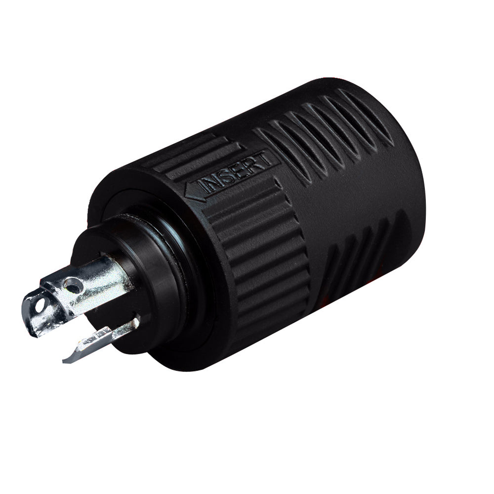 Marinco ConnectPro 3-Wire Shore Power Plug, marine electrical connector with three wires for boat power systems
