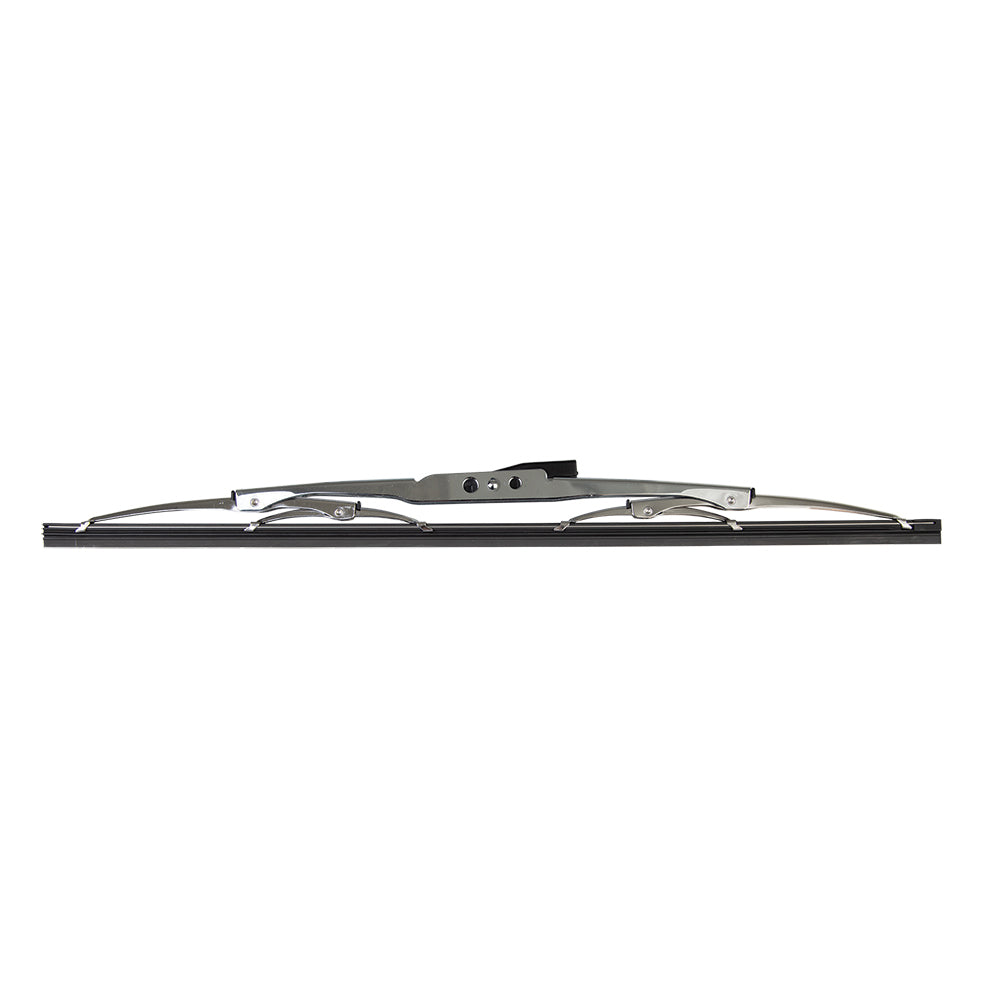 Marinco Deluxe Stainless Steel Wiper Blade 16-inch windshield wiper with durable stainless steel frame and rubber blade for clear visibility