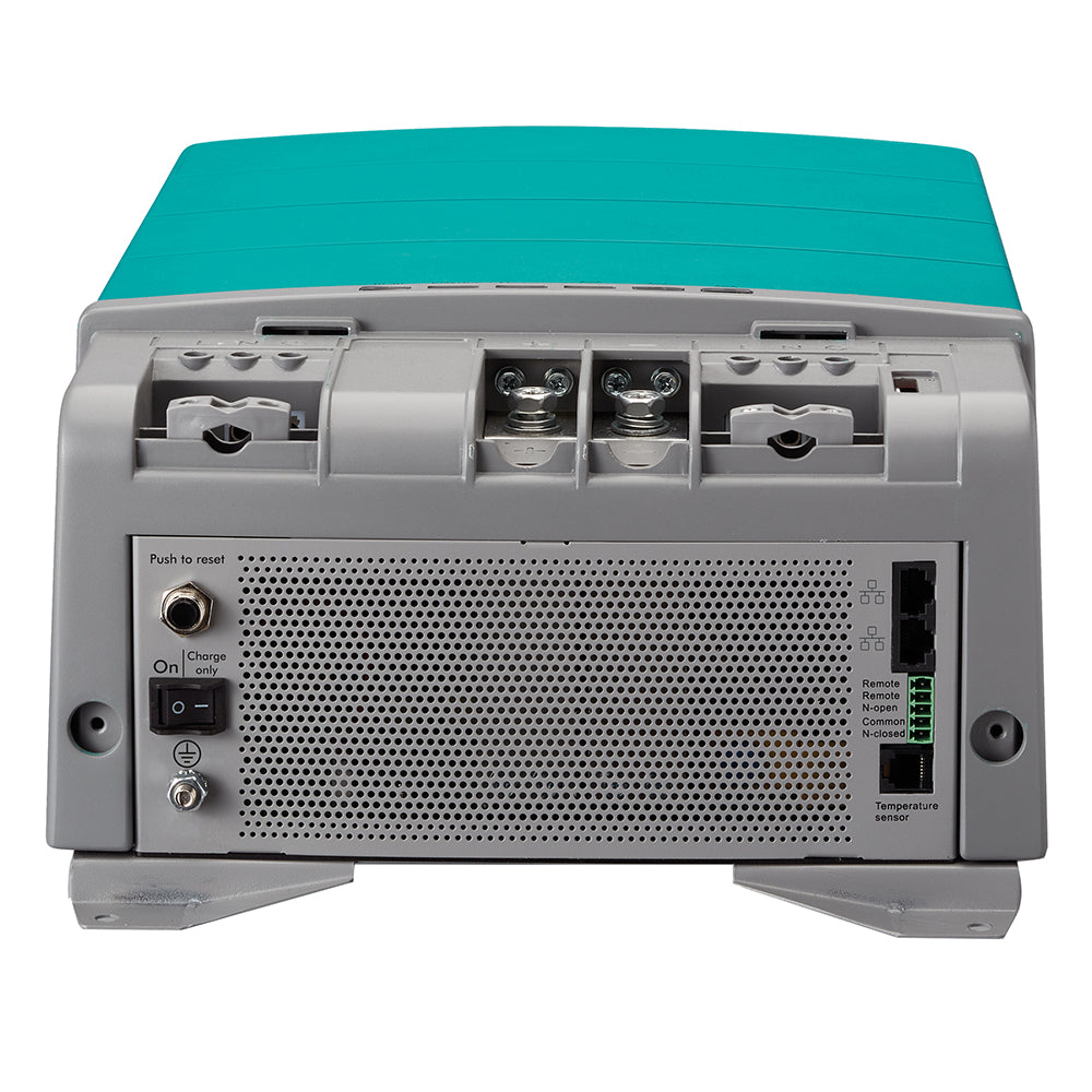 Mastervolt CombiMaster 24V charger and inverter combo with 3000W power and 70 Amp capacity, shown in the image.