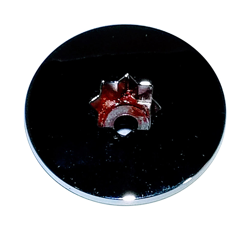 Maxwell Clutch Nut RC8 Freedom windlass accessory for 500/800 models, black metal, designed for secure windlass operation