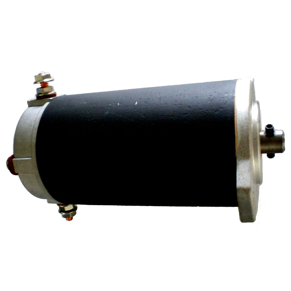 Maxwell P10068 12V motor for windlass accessories, shown with wiring and mounting components on a white background.