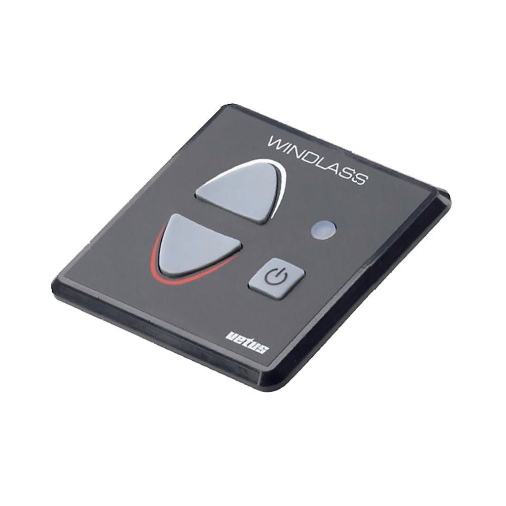 Maxwell windlass control panel with up/down buttons and ON/OFF switch, marine windlass accessory for boat anchoring systems
