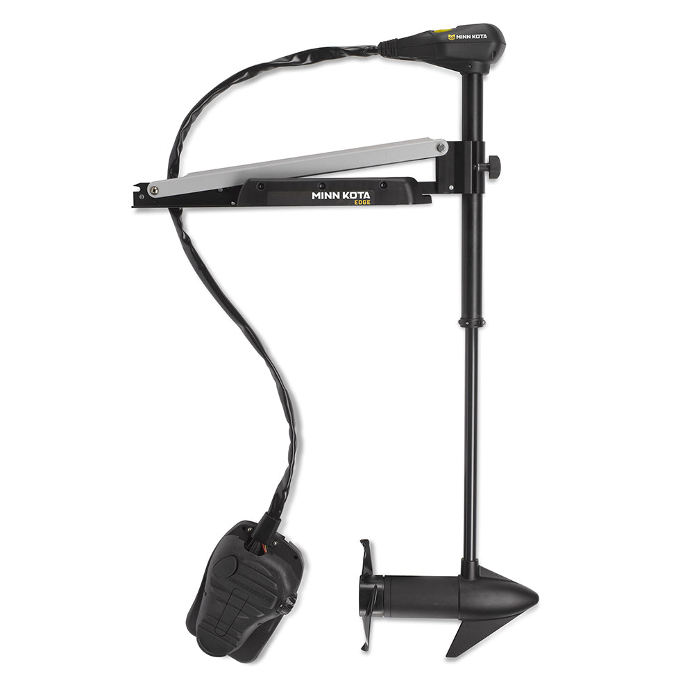 Minn Kota Edge 55 trolling motor with latch door foot control, 12V, 55lb thrust, 45-inch shaft for freshwater fishing boats