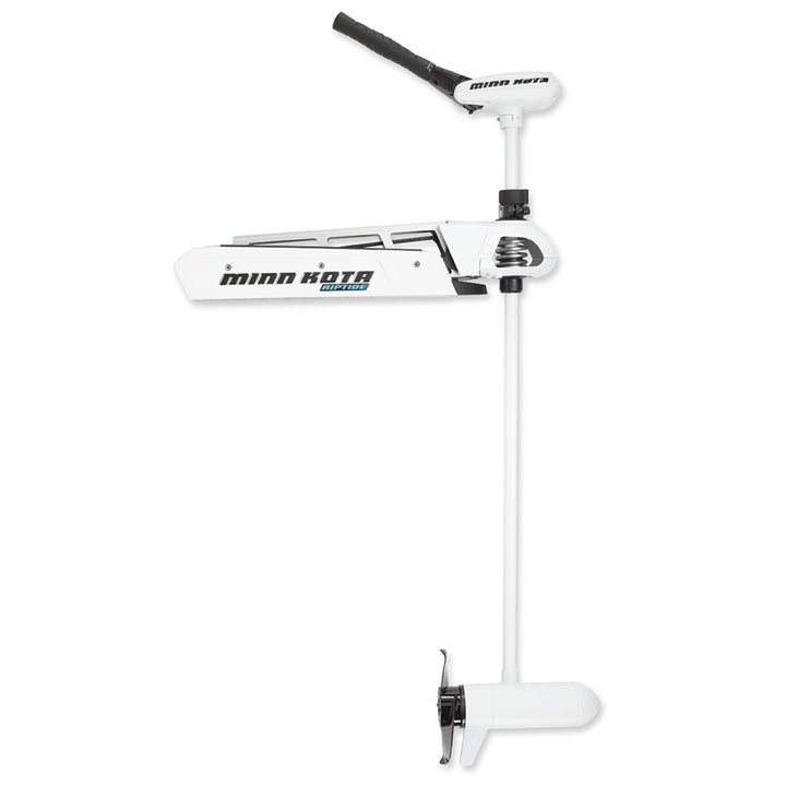 Minn Kota Riptide Fortrex 80 saltwater bow-mount trolling motor with 24V, 80 lb thrust, and 62-inch shaft for boats.