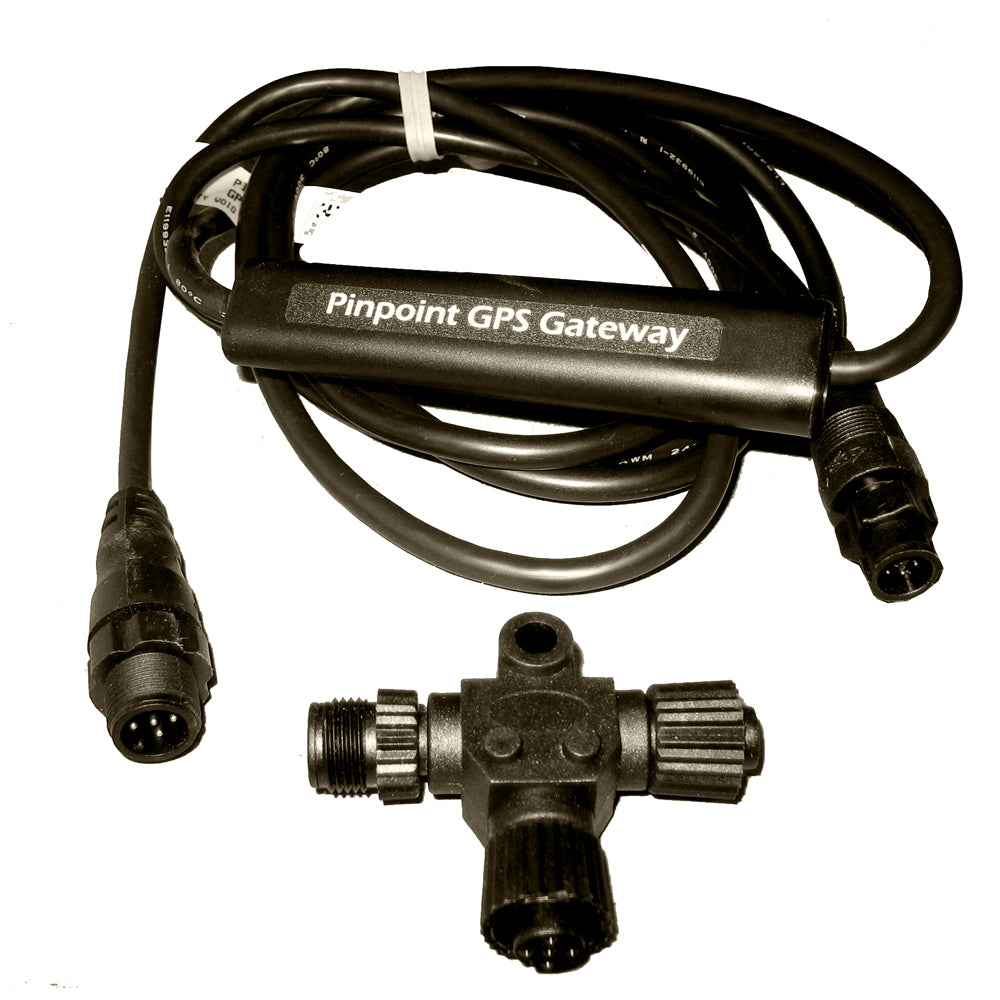 MotorGuide Pinpoint GPS Gateway Kit for trolling motors, includes electronic components and wiring for GPS integration.