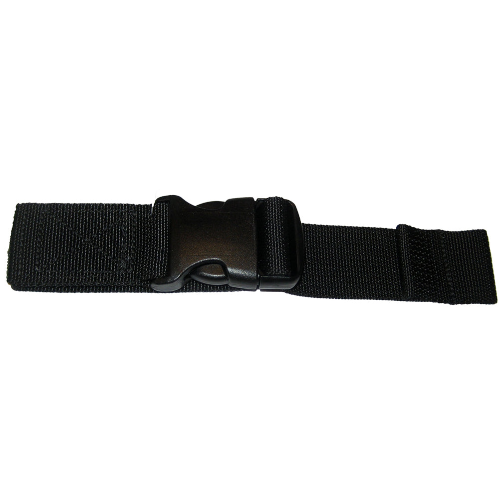 Mustang Survival inflatable PFD belt extender with 1.5-inch width, designed as a durable accessory for personal flotation devices.