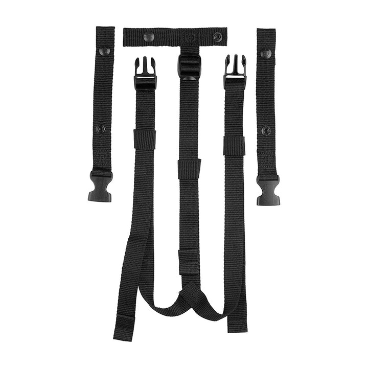 Mustang Survival sailing leg strap accessory with adjustable straps and durable materials for secure fit during sailing activities.