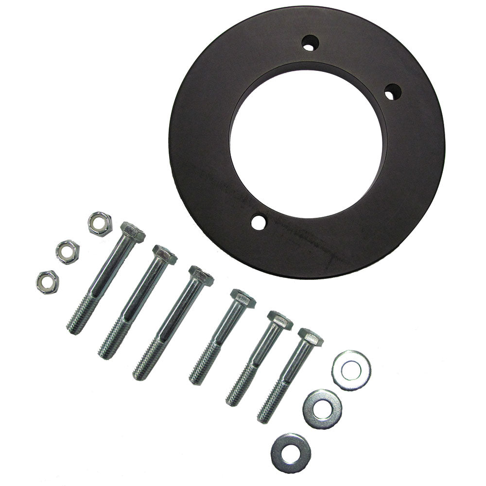 Octopus Autopilot Drives spacer kit with 19mm f/90 degree bezel mounting for autopilot installation, showing the mounting components.