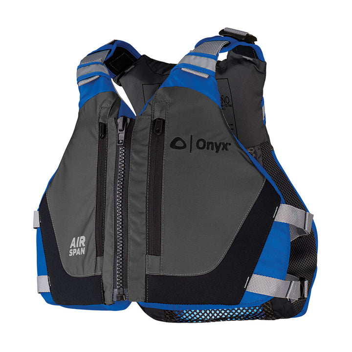 Gilet de sauvetage Onyx Airspan Breeze - XL/2X - Bleu