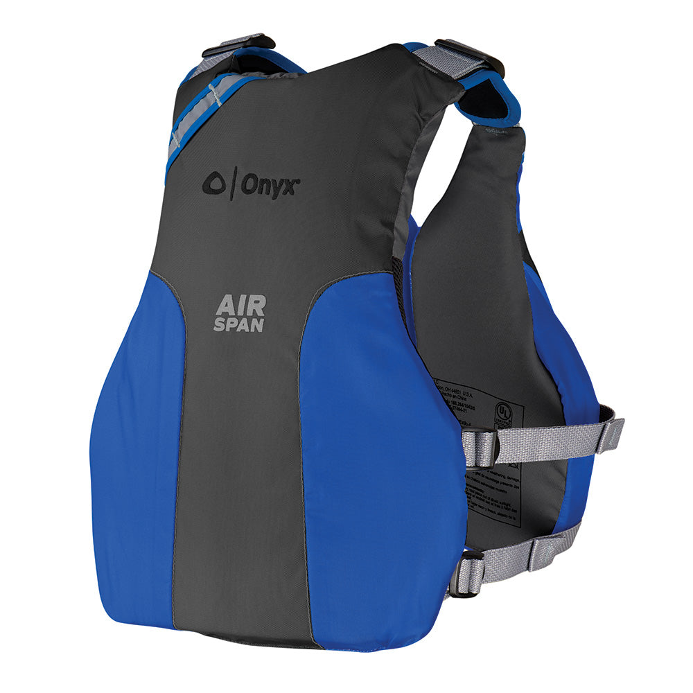 Gilet de sauvetage Onyx Airspan Breeze - XL/2X - Bleu
