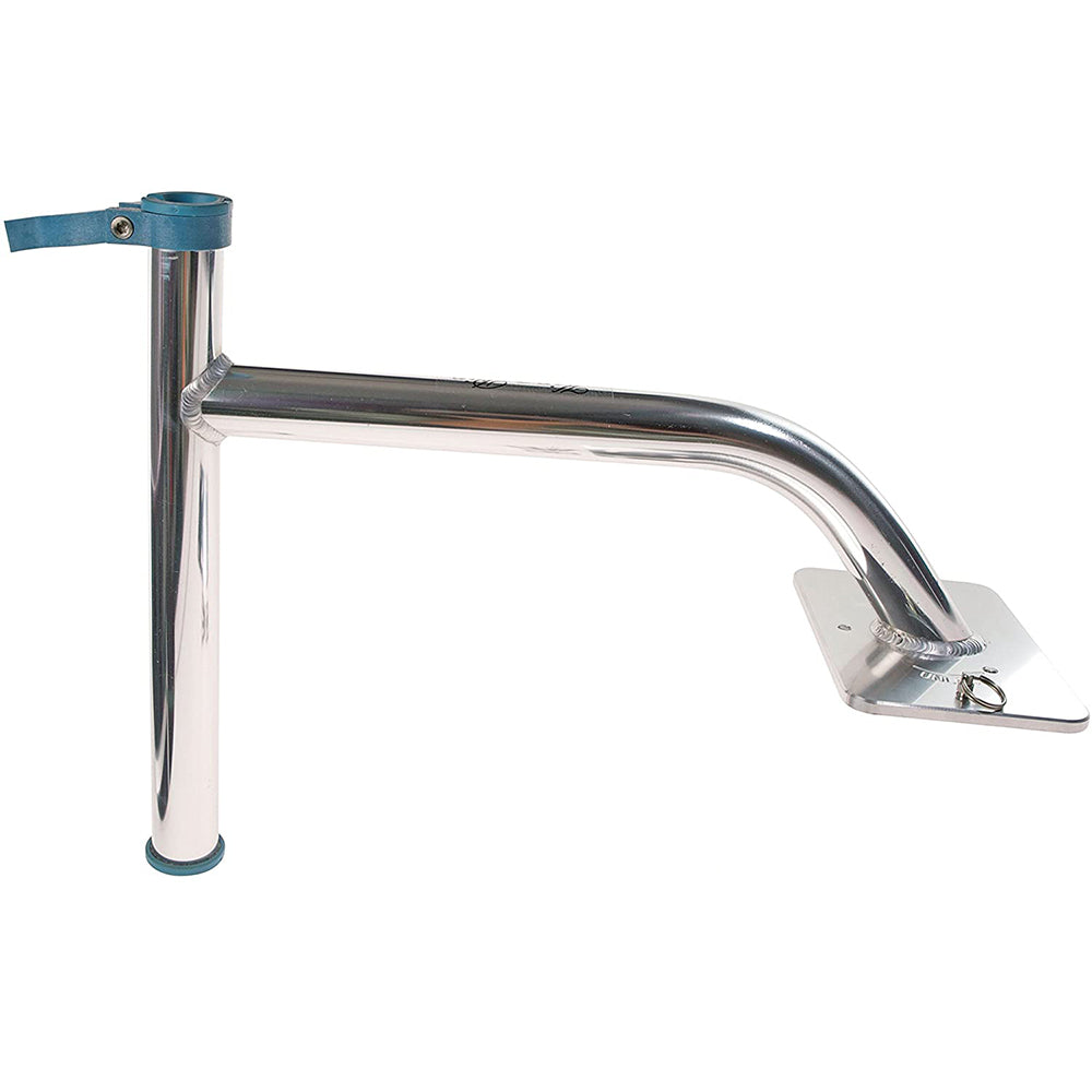 Panther 3-inch quick release bow mount bracket in clear anodized finish, designed for anchoring accessories by Panther Products