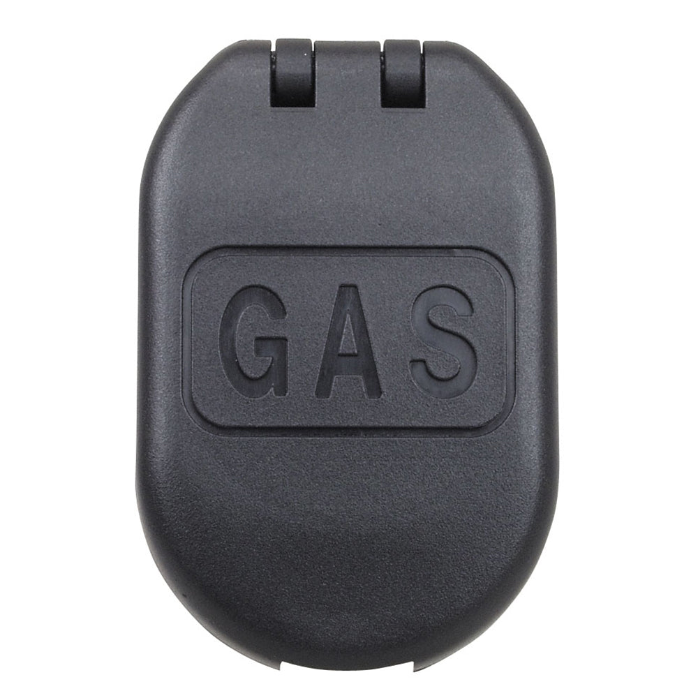 Perko combination vented gas fill tank with straight neck for 1-1/2 inch hose, engine control component for fuel tanks.