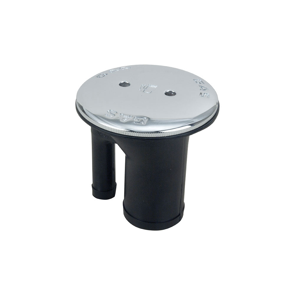 Perko 0541 Vented Fill Fitting for 1-1/2 inch hose with straight neck, designed for gas applications, made by Perko.