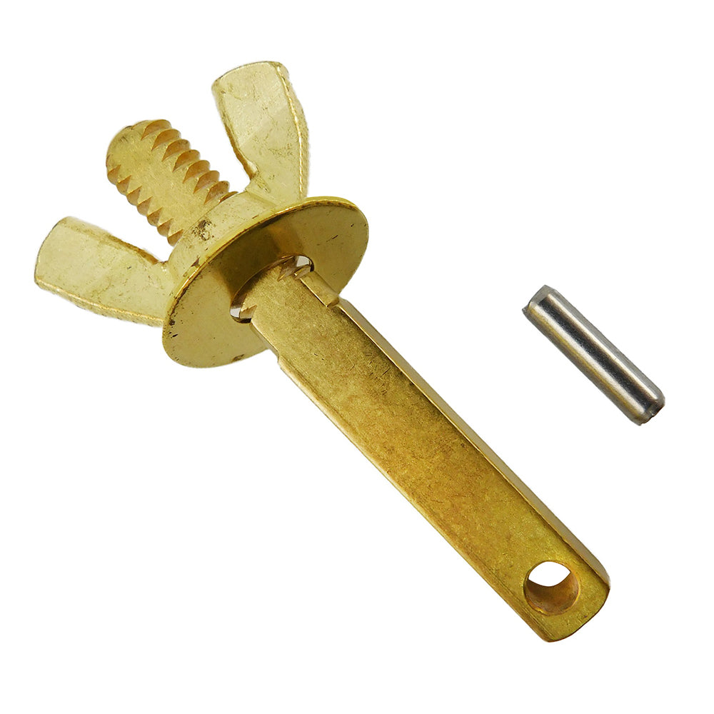 Perko Cover Bolt Complete in sizes 6 and 7, used for marine fittings, shown in a close-up image with metal finish and secure threading.
