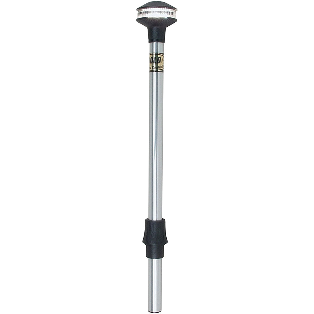 Perko 24-inch white all-round navigation light replacement for boat safety and visibility on water.