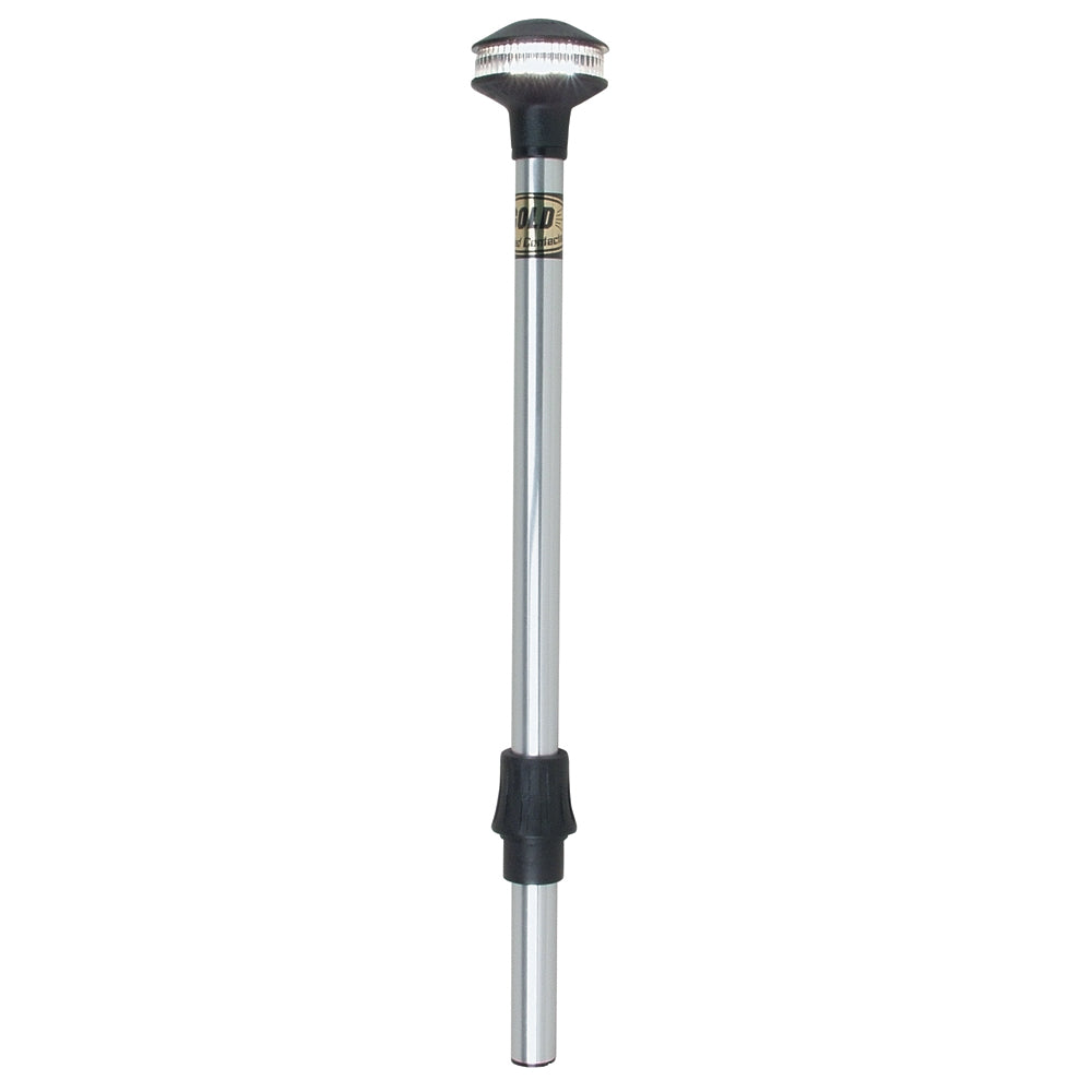 Perko 48-inch all-round navigation light with reduced glare, fits 1045/1047 base, designed for marine or boat navigation.