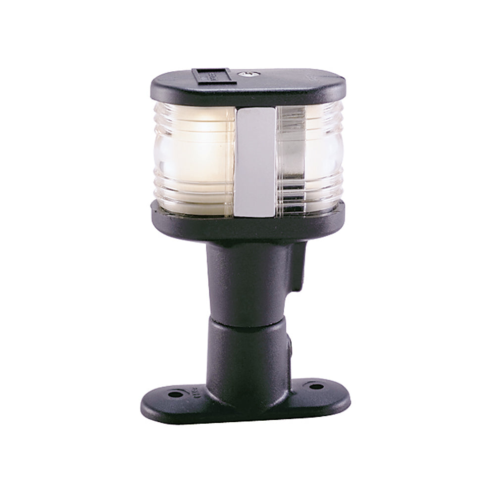 Perko fixed mount combo masthead anchor light for boats, 3-3/16 inches tall, 12V DC navigation light, all-round white light.