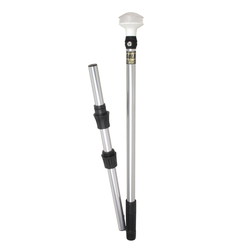 Lampadaire LED universel Perko série Omega - 48 po avec poteau pliable en deux