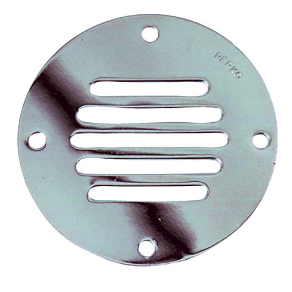 Perko stainless steel round locker ventilator, 2-1/2 inch vent with durable metal construction and round design for ventilation.