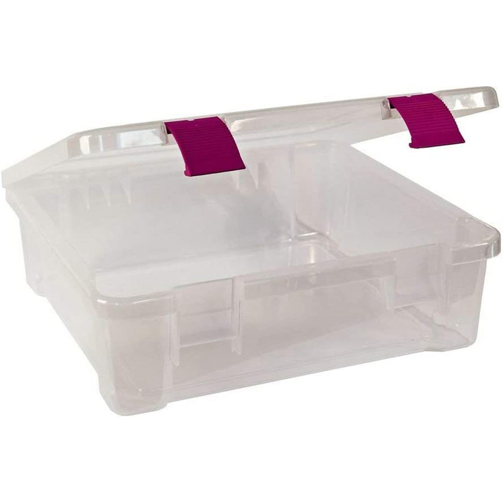 Plano Craft Project Box for fishing accessories, with compartments for organizing small tackle and fishing gear.