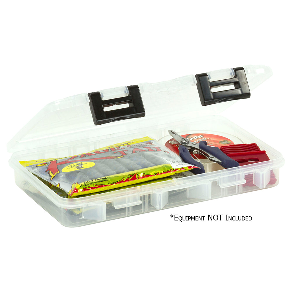 Plano Open Compartment StowAway Utility Box Prolatch for tackle storage, 3600 size, with multiple open compartments for fishing gear.